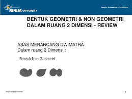 Bentuk geometri dalam 2 dimensi. Matakuliah Nirmana 2 W 0063 Ppt Download
