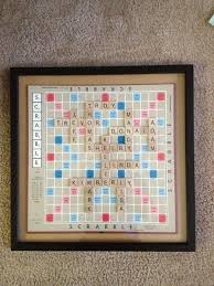 Pin By Kellie Carson On For The Home Scrabble Board Scrabble Personalised Frames
