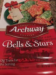 Confectioners sugar archway cookies (oatmeal) 1 can strawberry pie filling. Christmas Cookies Archway Christmas Cookies Bells And Stars