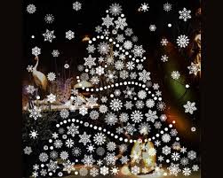 Check spelling or type a new query. Christmas Window Cling Decals Tree Winter Wonderland Etsy Christmas Window Stickers Christmas Window Decorations White Christmas Snowflakes