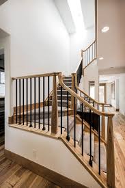 Banister is the formal term for a horizontal wood handrail on a traditional staircase above intermediate infill and vertical supporting posts. 12 Tips On How To Design Safe Functional And Beautiful Stairs