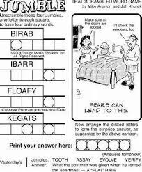 Jumble puzzle answers gamers smart. 51 Jumble Puzzles Ideas Jumble Puzzle Jumbled Jumbled Words