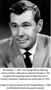 Johnny Carson started