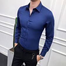 Discover our luxury range of brands and styles. High Quality Men Shirt Long Sleeve Solid Formal Business Shirt Slim Fit Brand Man Dress Shirts Social Turn Down Collar 6colors Casual Shirts Aliexpress