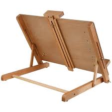 Amazon Com U S Art Supply Solid Studio Adjustable Wood Tabletop Artist Easel Drawing Table Wooden Painting Display Easel