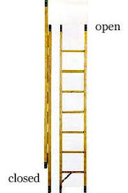 Ingenious Folding Ladder Practically Disappears For Easy Storage Folding Ladder Simple Storage Diy Home Furniture
