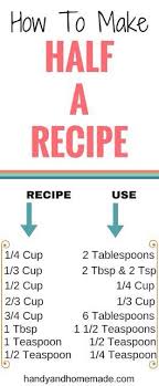 1 2 A Recipe Cooking Measurements Cooking Cooking Tips