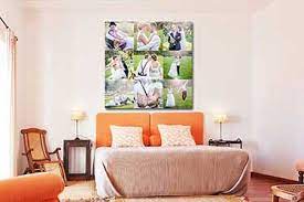 Since i love taking pictures (especially of my daughters) and had a large unused wall, i wanted to create a striking photo display but wasn't sure exactly how to do it and achieve the effect i was looking for. How To Display Canvas Prints For A Better Look The Canvas Prints