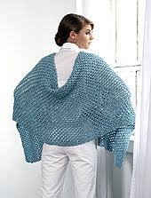 Today (november 1st) is knitting pattern central's 8th birthday. Rectangular Openwork Shawl To Knit Welcome To The Craft Yarn Council