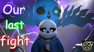 Sans blue eye so cool undertale undertale art undertale fanart. Sfm Undertale Our Last Fight Ultra Sans Youtube