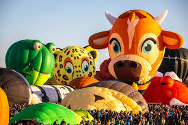 Hot air balloons