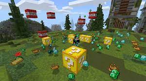 It adds three new lacquers of the block to minecraft bedrock edition. Lucky Blocks In Minecraft Marketplace Minecraft