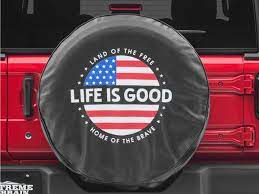We did not find results for: Life Is Good Jeep Wrangler Circle Flag Spare Tire Cover J128547 87 20 Jeep Wrangler Yj Tj Jk Jl