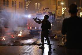 There has been nightly unrest over possible palestinian evictions in nearby sheikh jarrah. Efbj2np5jewonm