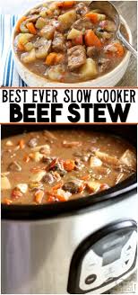 Beef Stew Crock Pot Recipe Made With Tender Chunks Of Beef Loads Of Vegetables A Crockpot Recipes Beef Stew Crockpot Recipes Beef Crockpot Recipes Slow Cooker