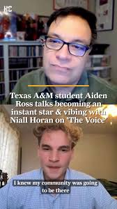 Aiden Ross grew up singing with family, the youngest of three children in  College Station. In seventh grade, he started playing the guitar and  eventually began performing around town. Now, he's an ...