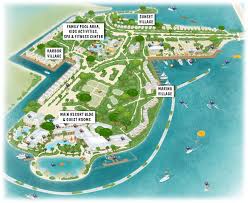 We stayed in a villa in the harbor village. Hawks Cay Resort And Marina Property Map And Resort Layout Information