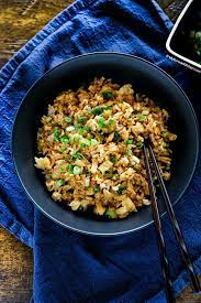 Breakfast Egg Fried Rice Recipe Fried Rice Recipes Korean Side Dishes