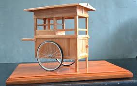 Gerobak Bakso Is Traditional Cart To Sell Bakso Indonesian Junk Food Junk Food Desain Bakso