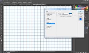 how can i recreate a graph paper grid in photoshop