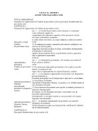 Aplicabilitatea generală a codului de procedură civilă. Noul Cod Procedura Civila