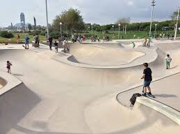 la mar bella skatepark skatepark design skate park skateboard park