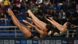 Yeah, you heard that right. Jennifer Abel Melissa Citrini Beaulieu Win Silver At Diving World Series Cbc Sports