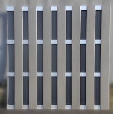 Wpc Sichtschutz Zaun Dunkelgrau Karo Gunstig Kaufen Fencing For Sale Patio Fence Fence Panels