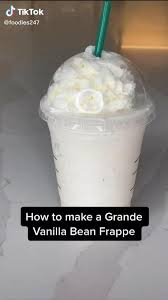 Maybe you would like to learn more about one of these? Diy Vanilla Bean Frappe Video In 2020 Yummy Food Dessert Starbucks Drinks Recipes Starbucks Recipes