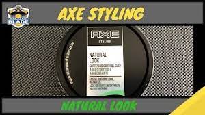 Axe Styling Natural Look Product Youtube