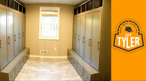 How To Build Lockers For A Mudroom Youtube