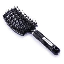 Baby bath silicone brush by fridababy. Amazon Com Boar Bristle Brush Best At Detangling Thick Hair Vented For Faster Drying 100 Natural Boar Bristles For Hair Oil Distribution Black Beauty