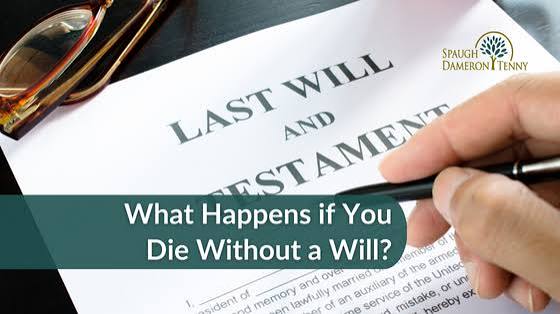 What Happens if You Die Without a Will?