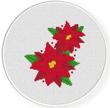 Free cross stitch patterns and designs from one of the industry's leading designers of cross stitch and counted needlepoint. Poinsettia Cross Stitch Pattern Daily Cross Stitch