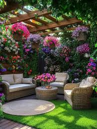 I'm absolutely loving my simple yet stunning garden lately! 🪴 It's amazing how a little bit of effort can transform a space into a true oasis. I started with some basic flowers