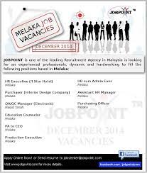 Browse & apply for jobs in the state of melaka. Melaka Job Vacancy Home Facebook