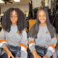 It allows the natural hair to be very straight, shiny, silky, soft, and most importantly the hair has a lot of body and movement. Silk Press 101 What Is A Silk Press How To Silk Press On Natural Hair