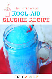 How To Make A Slushie With Kool Aid Recipe In 2020 Slushie Recipe Homemade Slushies Kid Drinks Recipes