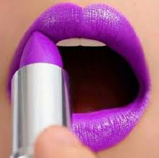 Pin By Kristen Blondell On Make Up Purple Lipstick Blue Lipstick Perfect Lipstick Color