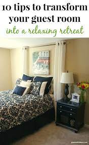 Tips To Transform Your Guest Bedroom Green With Decor Cozy Guest Rooms Guest Bedrooms Small Guest Bedroom