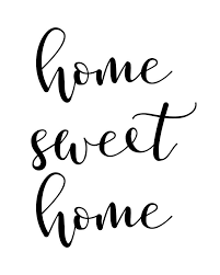 Vintage 90s chunky wood home decor wall plaques home sweet home country blue. Home Sweet Home Printable Wall Art Home Quote Home Etsy Elegant Wall Art Wall Printables Printable Wall Art Quotes