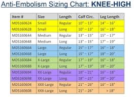 Ems Knee High Anti Embolism Stockings Medline Industries Inc