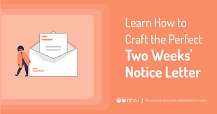 Maybe you would like to learn more about one of these? Two Weeks Notice Letter What Is It How To Write It With Examples Bit Blog