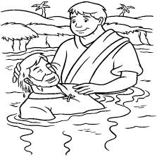 God knew that john the baptist would be a special person with a special job even before he was born. Baptism Coloring Pages Best Coloring Pages For Kids