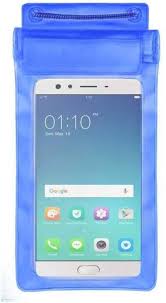 Acm Pouch For Oppo F3 Plus Blue Waterproof Silicon