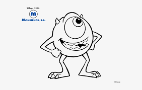 So grab your crayons, find the movie and color away! Drawing Monsters Inc 38 Monsters Inc Coloring Pages Transparent Png 600x470 Free Download On Nicepng