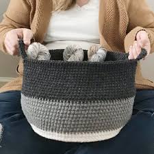 From beanies to baby hats, for newborns and little toddlers. A Simple Crochet Basket Free Crochet Pattern Meghan Makes Do