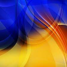 Blue and orange background design. Free Blue And Orange Background Graphic