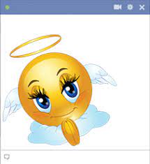 Angel Smiley New Emoticons Smiley Emoji Love