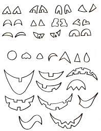 Gabarit Visages Citrouille D Halloween Citrouille Halloween Visage Halloween Halloween